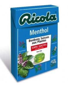 Ricola Menthol sans sucres...
