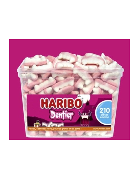 Dentier HARIBO - le tubo de 210