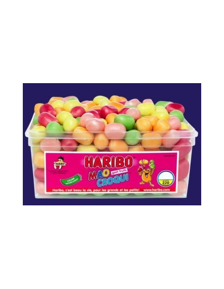 Mao Croqui Fruits HARIBO -  le tubo de 220