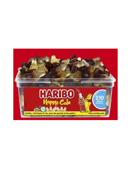 Happy Cola  HARIBO - le tubo de 210