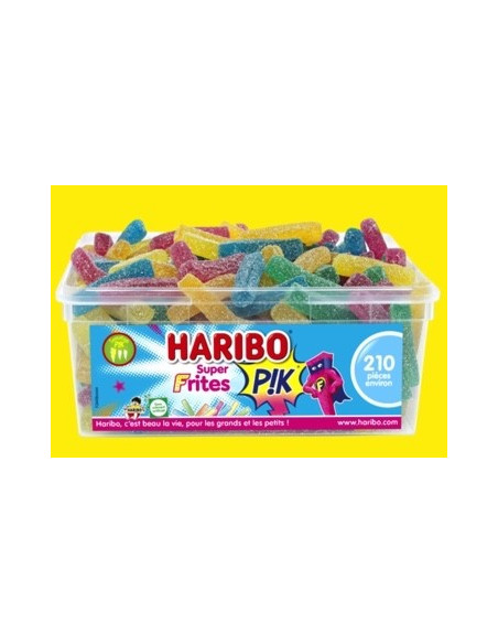 Super Frites Pik HARIBO - le tubo de 210