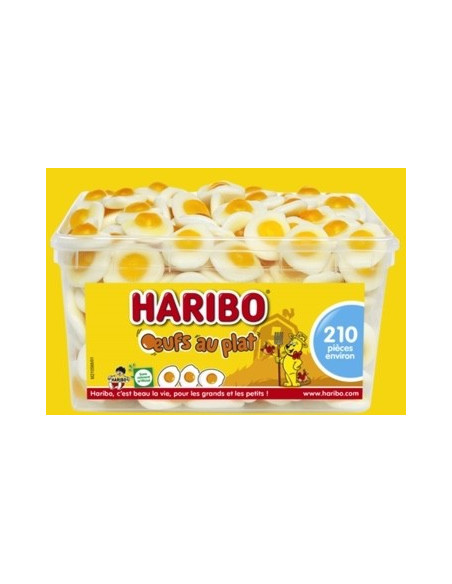 Oeufs au plat HARIBO - le tubo de 210