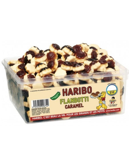 Flambotti Caramel HARIBO - le tubo de 210