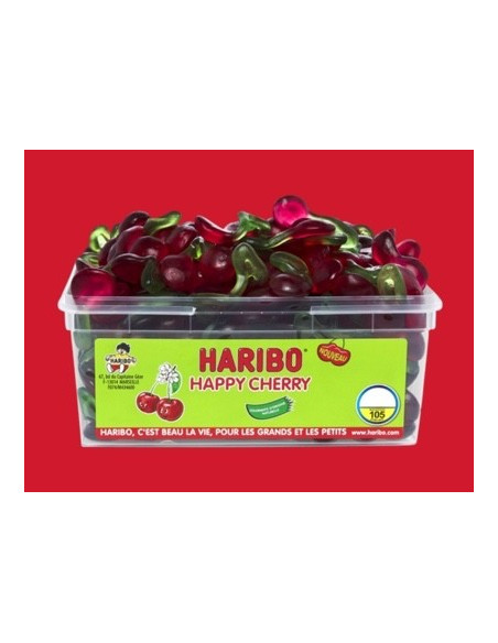 Happy Cherry HARIBO - le tubo de 105