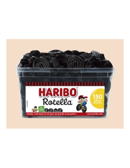 Rotella - Réglisse roulés HARIBO - le tubo de150