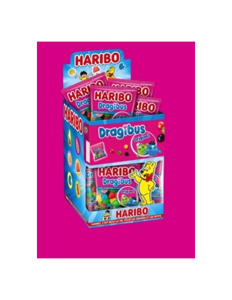 Dragibus HARIBO 40g - les 30 sachets