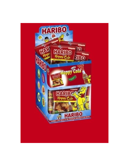 Happy Cola HARIBO 40g - les 30 sachets
