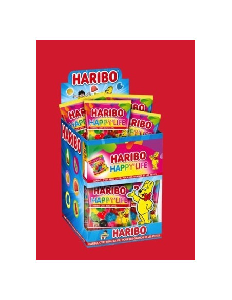 Happy Life HARIBO 40g - les 30 sachets