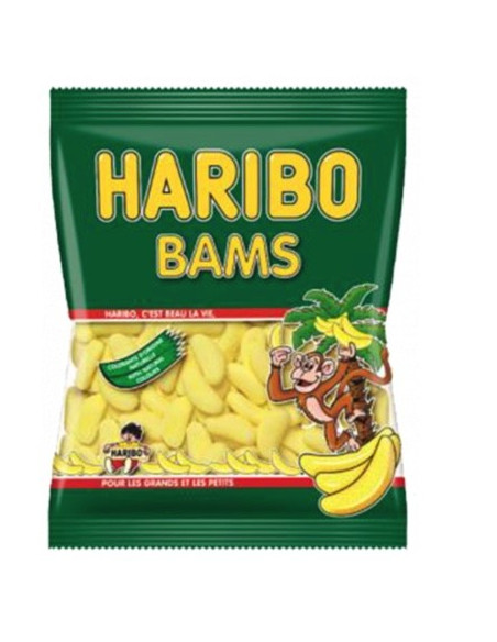 Bananes Bams HARIBO 120g - les 30 sachets