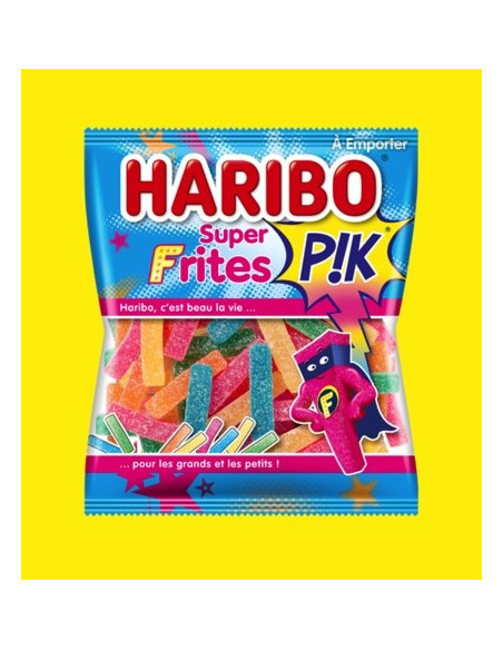 Super Frites HARIBO 120g -  les 30 sachets