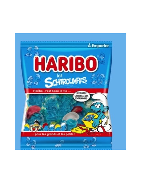 Schtroumpfs HARIBO 120g - les 30 sachets