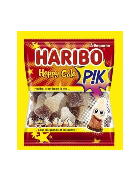 Happy Cola Pik HARIBO 120g - les 30 sachets