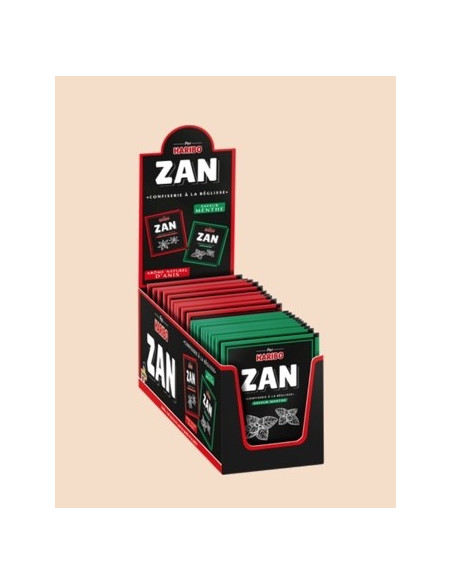 Petit Pain Zan HARIBO - La méga boîte de 60
