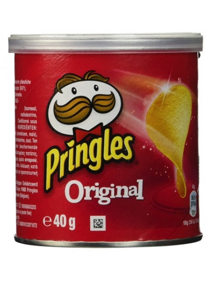 Pringles Original - les 12 boîtes de 40 grammes