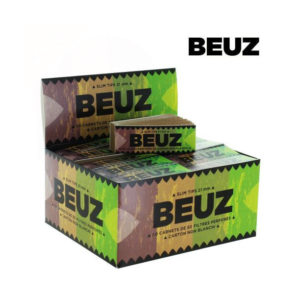 Filtre Carton Beuz ¸ Brown (50 carnets/boite)