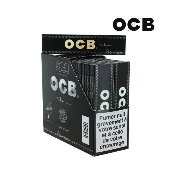 Feuille Slim OCB ¸ Premium (50 Carnets)