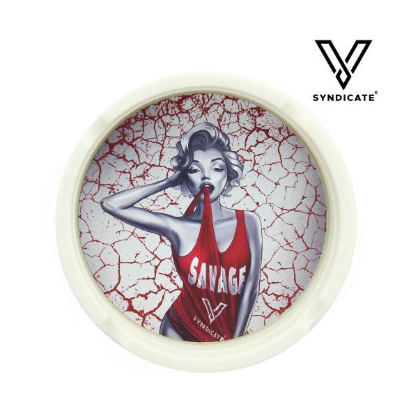 Cendrier rond en silicone V-Syndicate ¸ Dank Diva