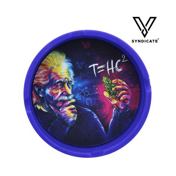 Cendrier rond en silicone V-Syndicate ¸ Einstein Classic