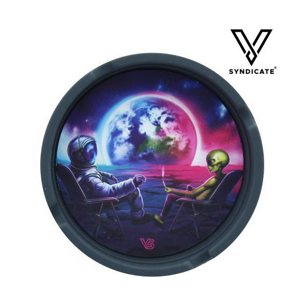Cendrier rond en silicone V-Syndicate ¸ Blunt Orbit