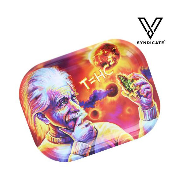 Plateau de roulage V-Syndicate ¸ Einstein Solar Diesel (PM) 18 x 14 cm / en metal