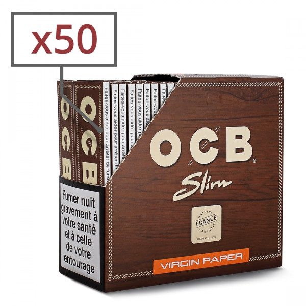 OCB Slim Virgin Paper x50