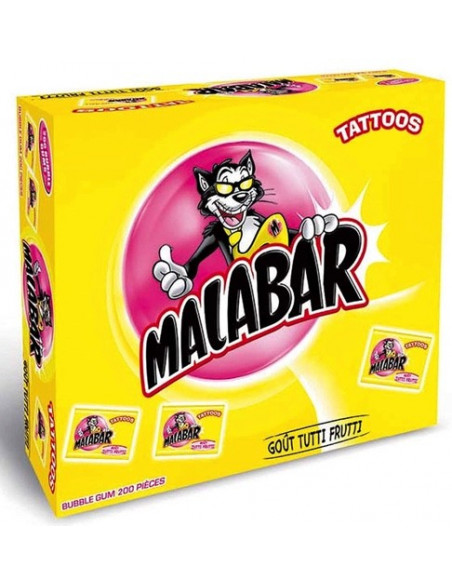 Malabar tutti frutti - boîte de 200