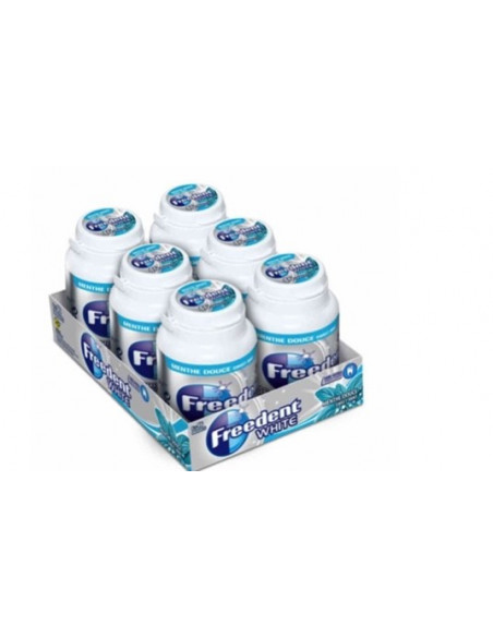 Box Freedent White Menthe douce - 6 boîtes