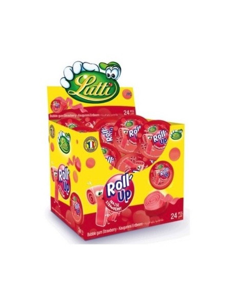 Roll Up Fraise Lutti - les 24 boîtes
