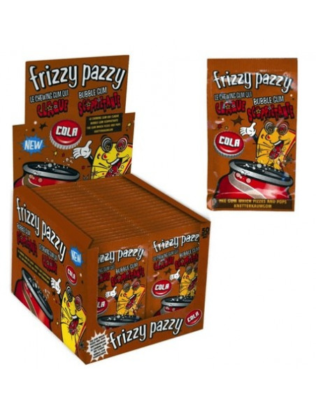 Frizzy Pazzy Cola - la boîte de 50 sachets