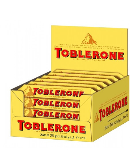 Toblerone Lait - la boîte de 24